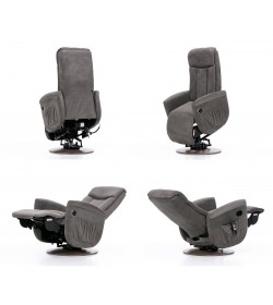 TOPRO Fauteuil Relax Releveur, CORTINA 3 moteurs