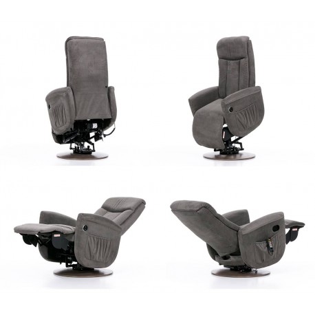 TOPRO Fauteuil Relax Releveur, CORTINA 3 moteurs