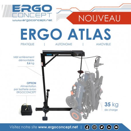 Grue Chargement ATLAS  ERGO 08L