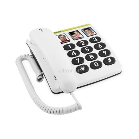 Téléphone Doro PhoneEasy 331 PH blanc