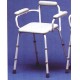 Tabouret haut acc. dossier confort Sherwood