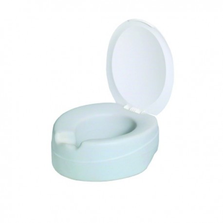 Rehausse wc confort CONTACT PLUS avec couvercle