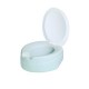 Rehausse wc confort CONTACT PLUS avec couvercle