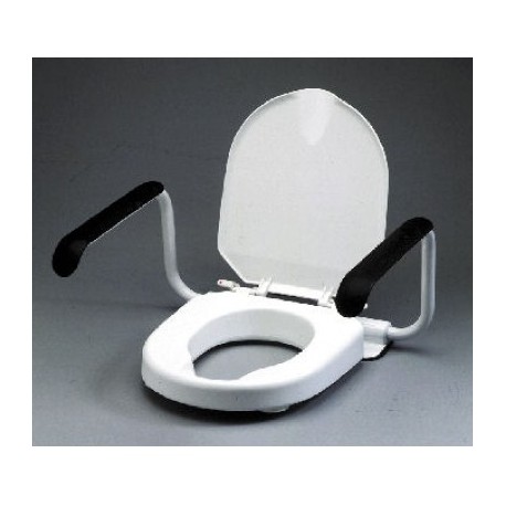 Rehausse wc 10 cm ou 6 cm  HI-LOO FIX avec accoudoirs