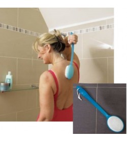 Brosse longue pour la douche 38 cm