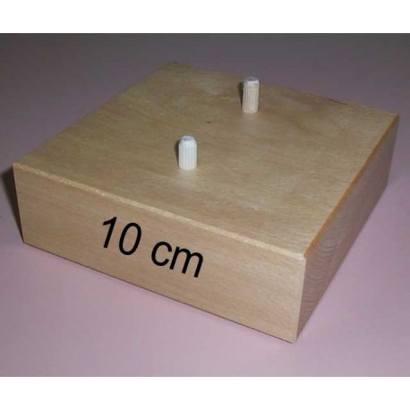 Plots de surélévation D Rallonge 10 x 10 cm