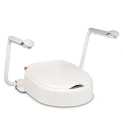 Rehausse wc 10 cm ou 6 cm  HI-LOO FIX avec accoudoirs