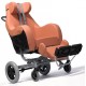 Fauteuil coquille CORAILLE PRUNE