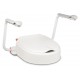 Rehausse wc 10 cm ou 6 cm  HI-LOO FIX avec accoudoirs