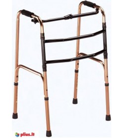 Cadre de marche pliable BRONZE Sans roulette