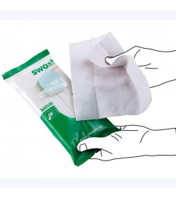 Lingettes Swash Gold/Wipes sans parfum
