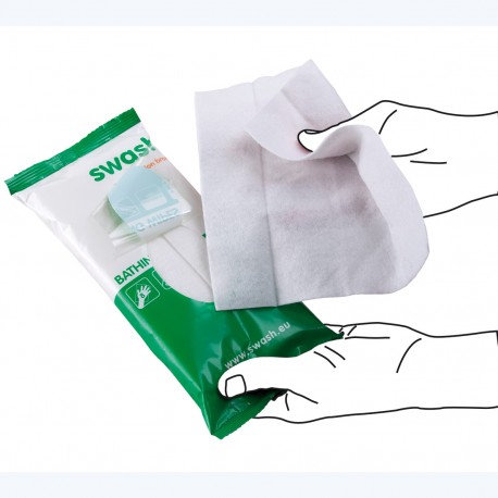 Lingettes Swash Gold/Wipes avec parfum