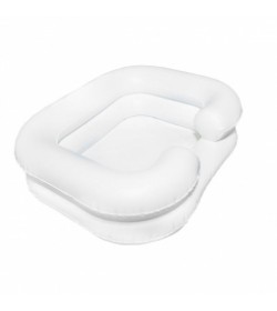 Bac à shampoing gonflable pour le lit